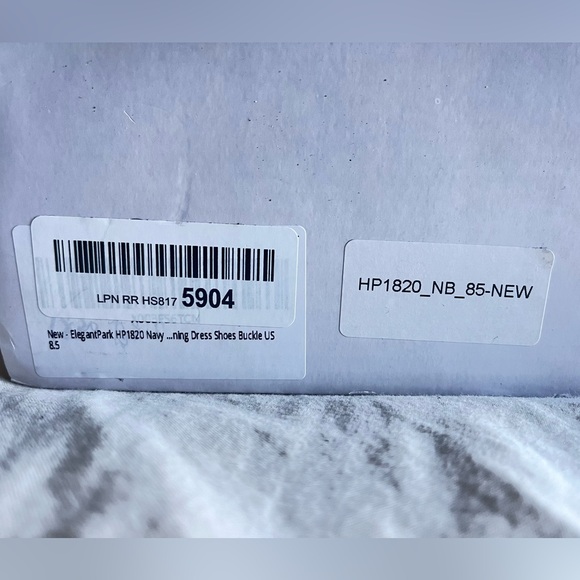 Elegant Park navy blue heels - Picture 3 of 4